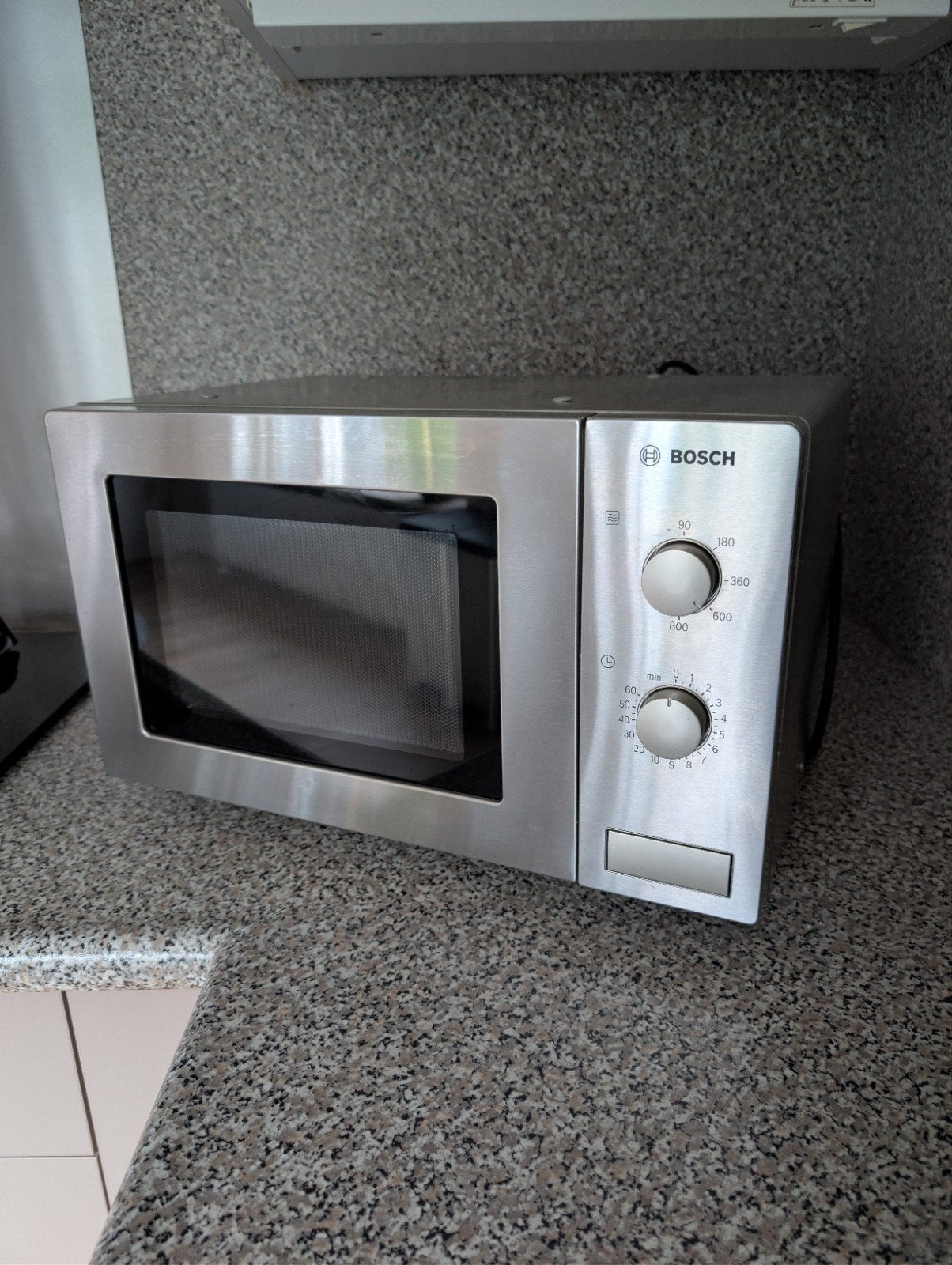 Bosch HMT72M450 Vrijstaande Magnetron - Degelijk en Simpel, Witgoed en Apparatuur, Ophalen, Gebruikt, Magnetron, Draaiplateau