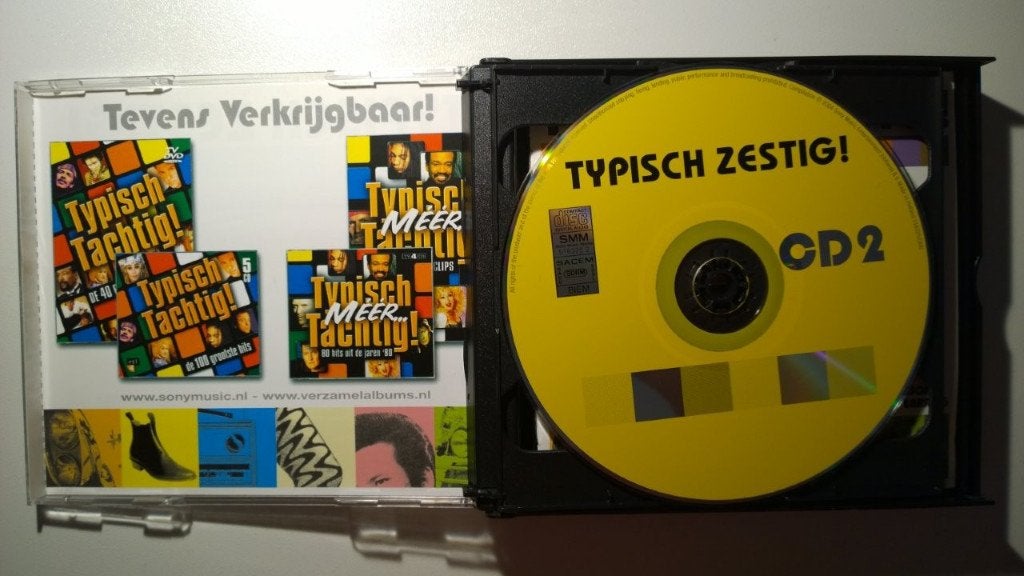 Typisch Zestig! (5 CD), Ophalen of Verzenden, Zo goed als nieuw, Pop, Album