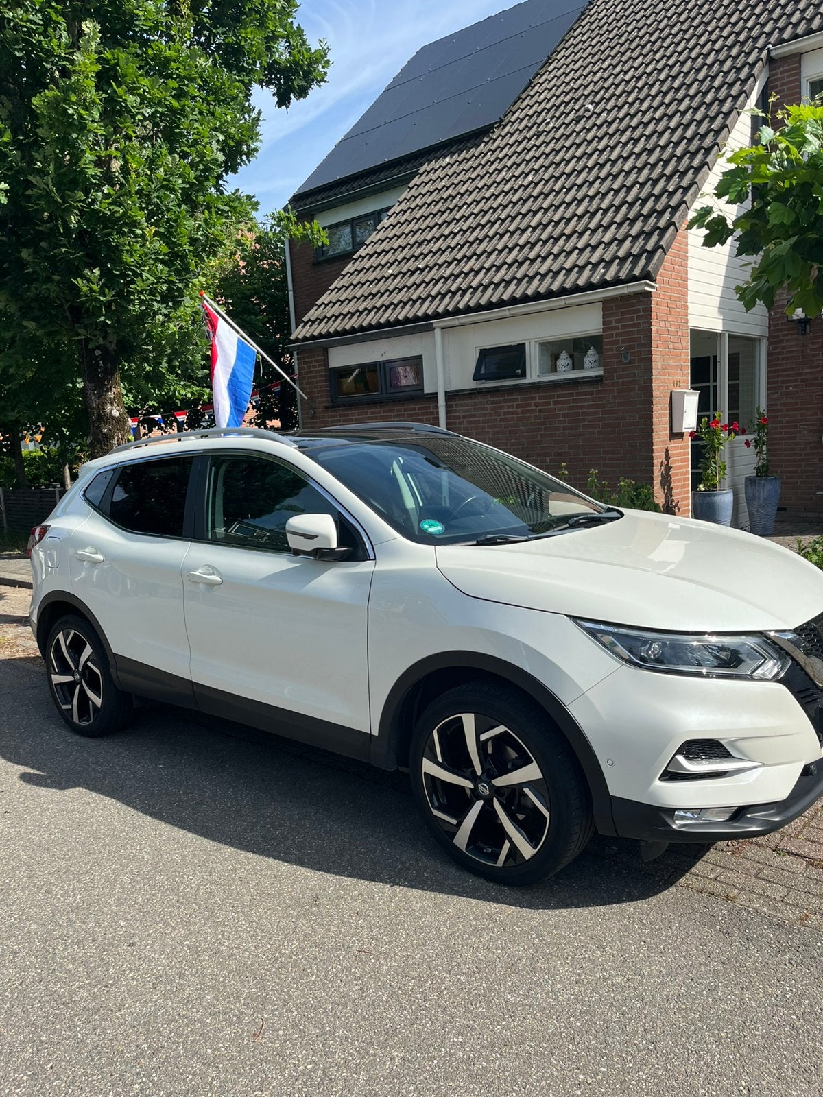 Nissan Qashqai Business Edtion  2018 Wit, Auto's, Nissan, Voorwielaandrijving, Zwart, 4 cilinders, Wit
