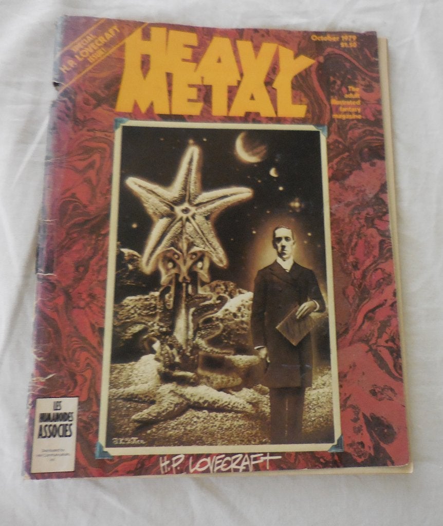 Heavy Metal October 1979, Eén stripboek, Ophalen, Gelezen