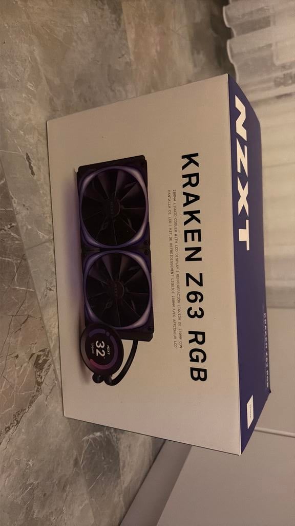 NZXT KRAKEN Z63 RGB, Ophalen, Zo goed als nieuw, Waterkoeling