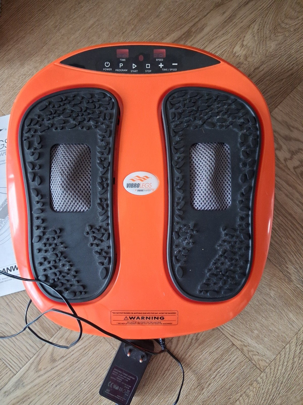 Vibrolegs voetmassageapparaat, Sport en Fitness, Massageproducten, Ophalen of Verzenden, Zo goed als nieuw, Apparaat