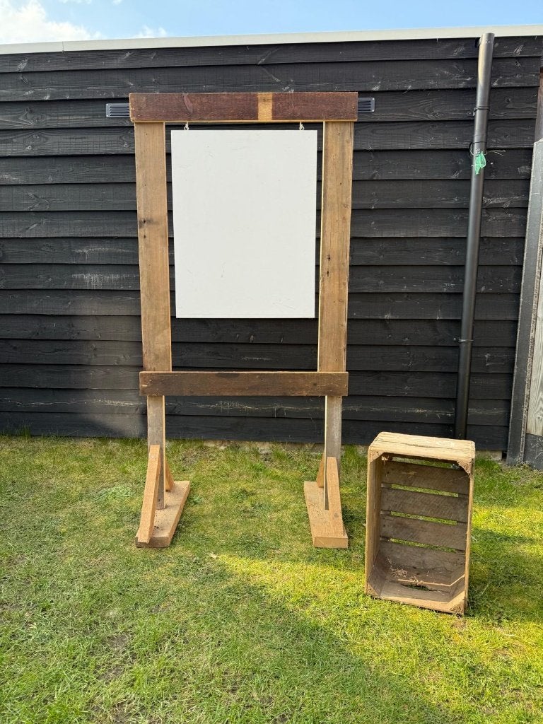 Rustiek frame voor welkomstbord bruiloft/feest, Ophalen, Zo goed als nieuw, Versiering, Geboorte of Huwelijk
