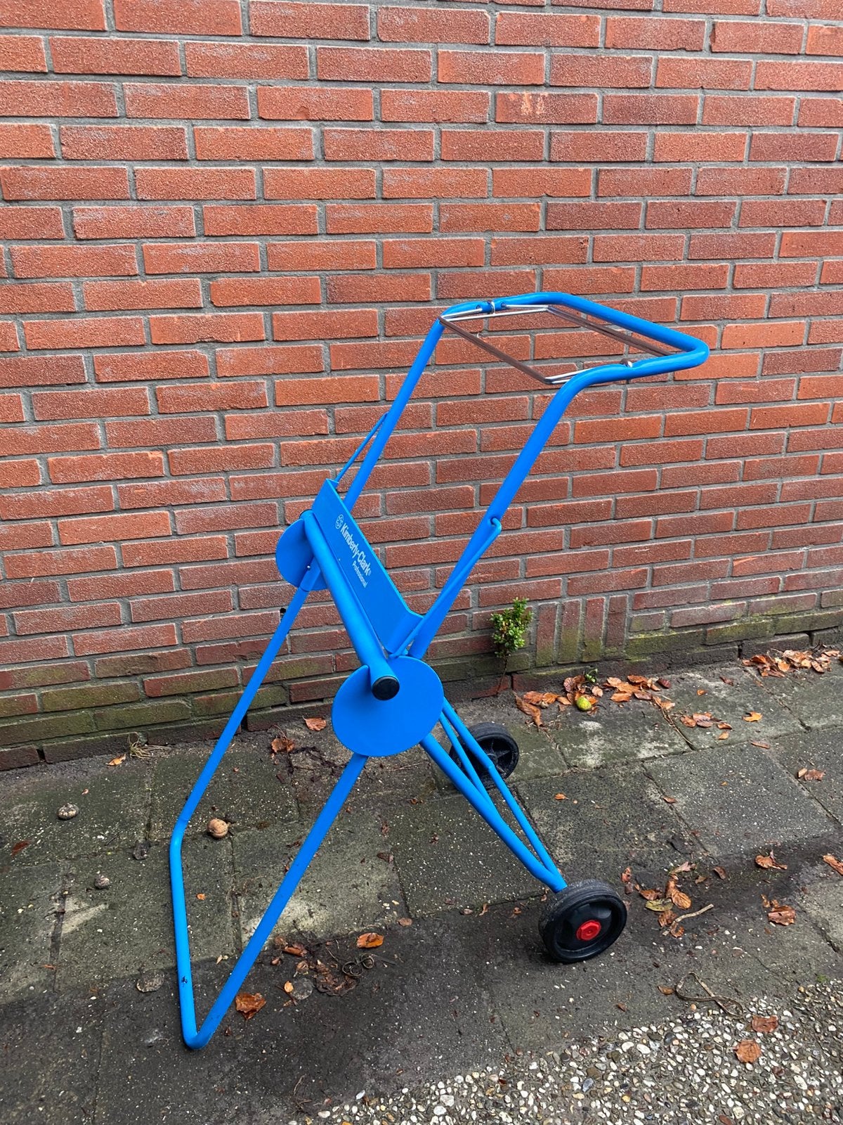 Kimberly-clark papierrolhouder, 100 liter of meer, Ophalen, Zo goed als nieuw, Transportkar