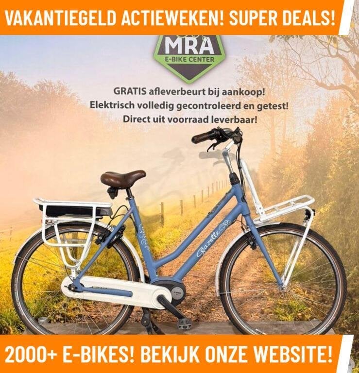 MEGA OPRUIMING BIJ MRA E-BIKE CENTER! OP=OP WEES SNEL! EBIKE, Gazelle, Ophalen of Verzenden, Zo goed als nieuw, 50 km per accu of meer