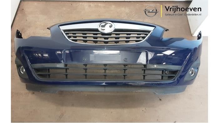 Voorbumper van een Opel Meriva (Meriva B 10-) (Z20Z), Gebruikt, -, -, Opel