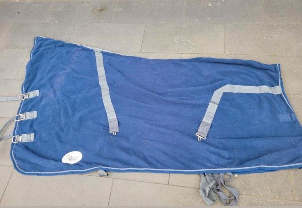 Zweetdeken met hals maat 175cm, Dieren en Toebehoren, Ophalen of Verzenden, Zo goed als nieuw, Deken