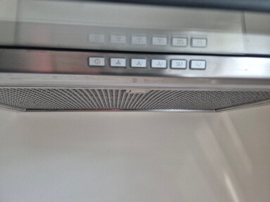 Afzuigkap, Zo goed als nieuw, Minder dan 100 cm, 25 tot 50 cm, Zilver