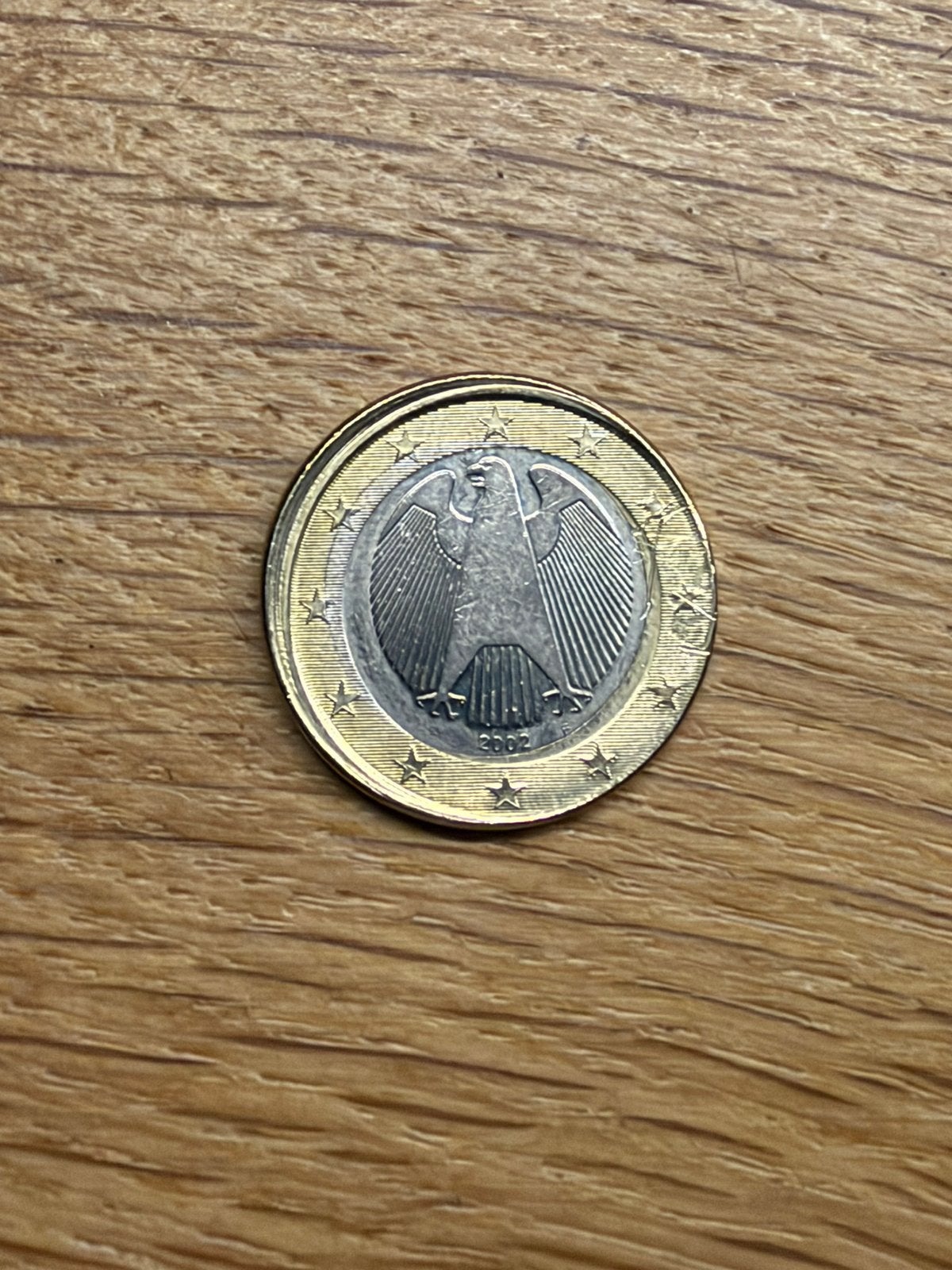 Misslag misdruk 1 euro Duitsland, Postzegels en Munten, Ophalen of Verzenden, Duitsland, 2 euro