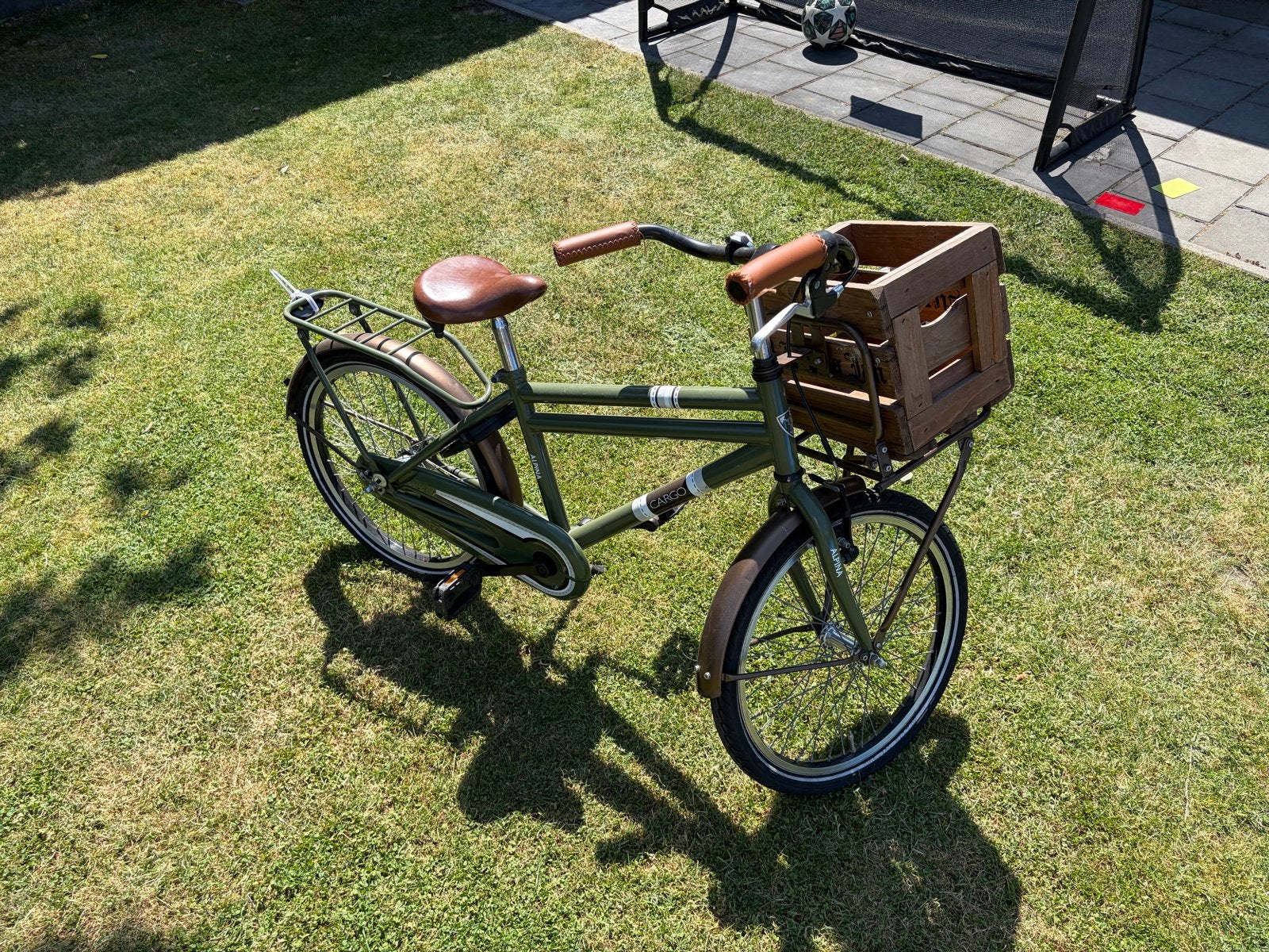 Alpina Cargo 20 inch kinderfiets, Ophalen, Zo goed als nieuw, 16 tot 20 inch