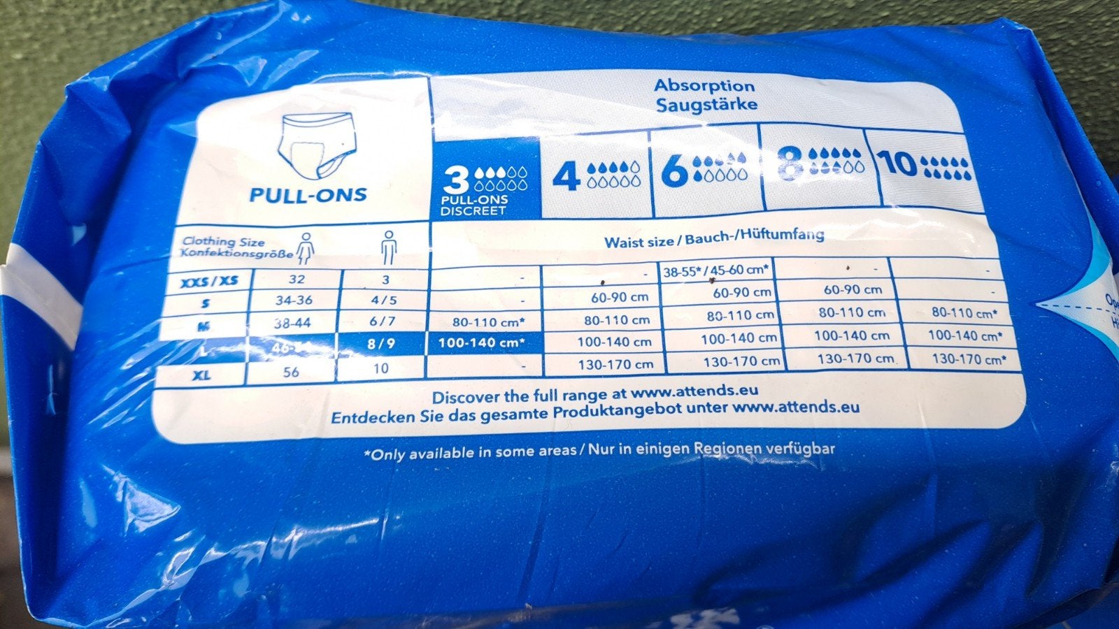 2x Attends pull-ons discreet 3 maat L, Onbekend, Nieuw, Ophalen of Verzenden, Onbekend