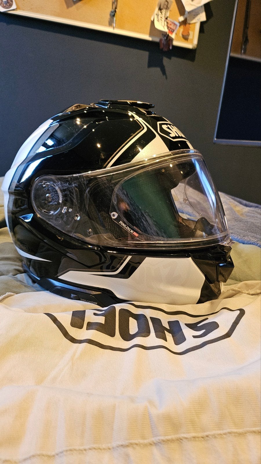 Shoei GT Air 3 Scenario met Sena Mesh Intercom 2.0, Motoren, Kleding | Motorhelmen, Ophalen, XS, Integraalhelm, Shoei