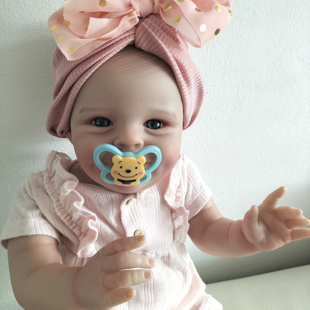 Reborn baby  meisje 50 cm, Verzamelen, Poppen, Ophalen of Verzenden, Nieuw, Babypop, Levensecht of Reborn