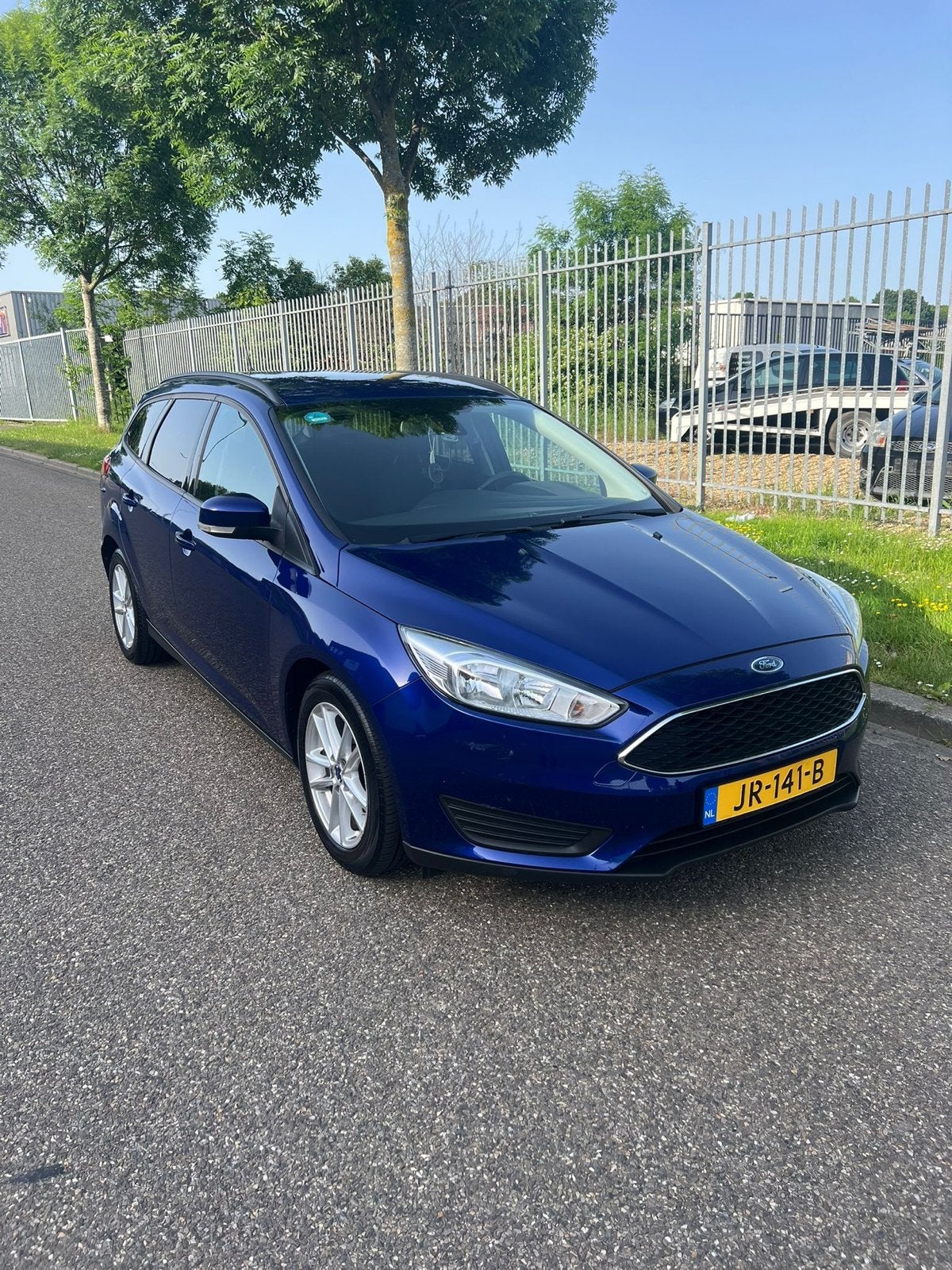 Ford Focus Wagon 1.5, 680 kg, Blauw, Origineel Nederlands, Te koop