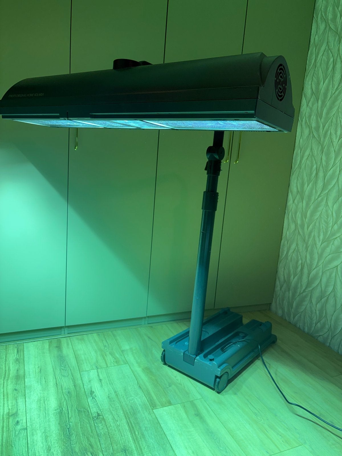 Philips HB 811 Home Solaria Zonnebank, Witgoed en Apparatuur, Ophalen, Gebruikt, Zonnebank enkelzijdig, Minder dan 10 lampen