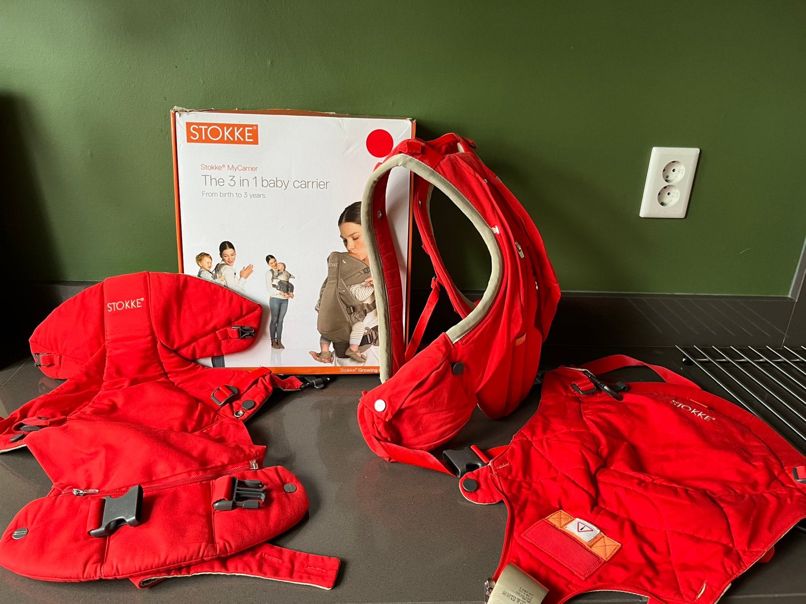 Stokke MyCarrier 3in 1 draagzal voor baby’s en peuters., Ophalen, Zo goed als nieuw