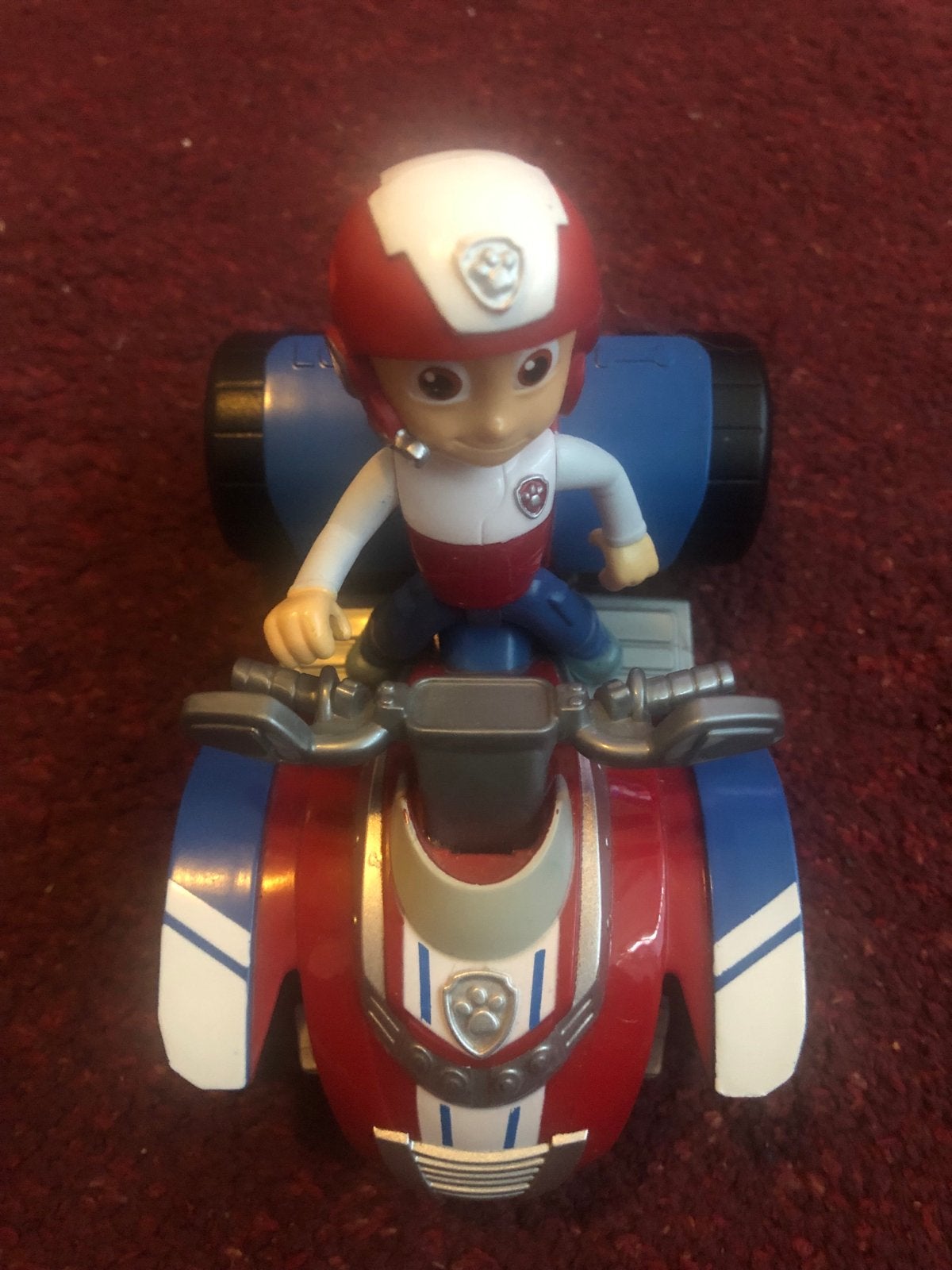 Paw Patrol Ryder wagen met poppetje 12 cm, Ophalen, Gebruikt