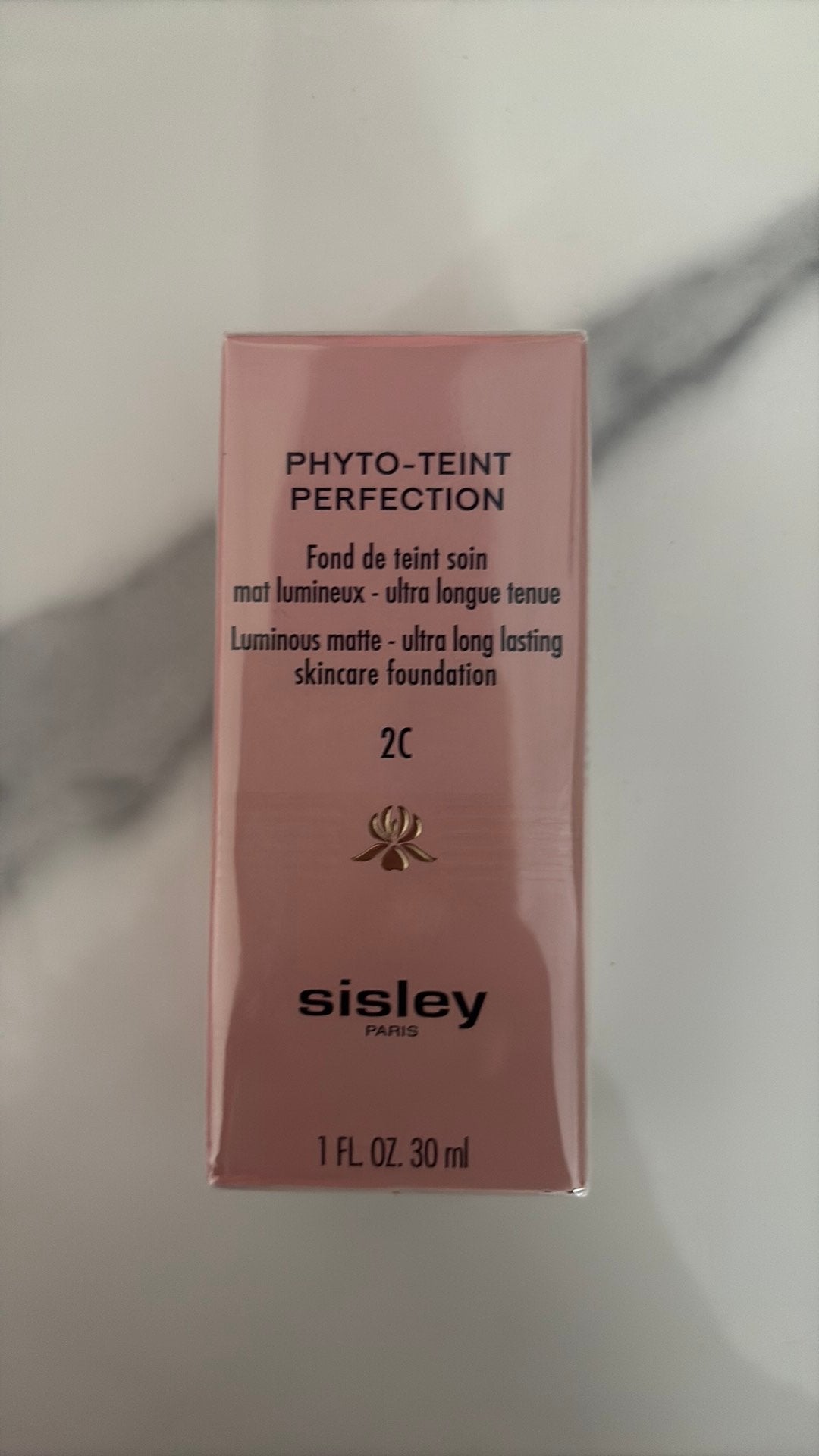 Sisley phyto -teint perfection 2c nieuw in verpakking, Gehele gezicht, Beige, Nieuw, Ophalen of Verzenden