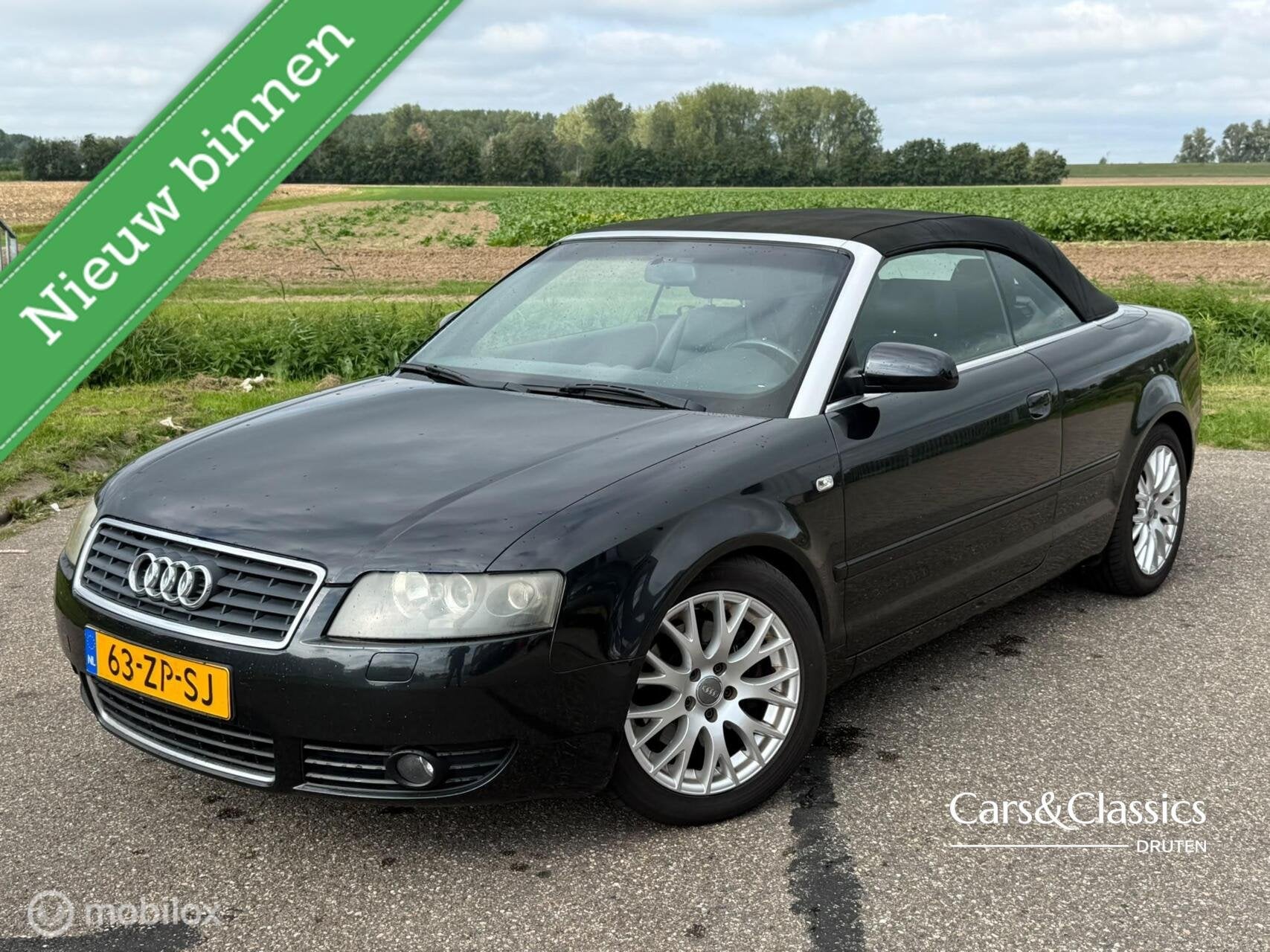 Audi A4 Cabriolet 2.4 V6 Exclusive, Auto's, Voorwielaandrijving, Cabriolet, 4 stoelen, A4