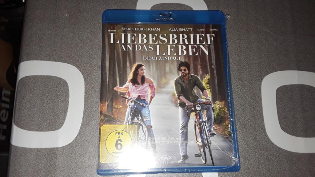 Shahrukh Khan. Dear Zindagi. Blu Ray. Nieuw In Verpakking., Cd's en Dvd's, Ophalen of Verzenden, Nieuw in verpakking, Actie