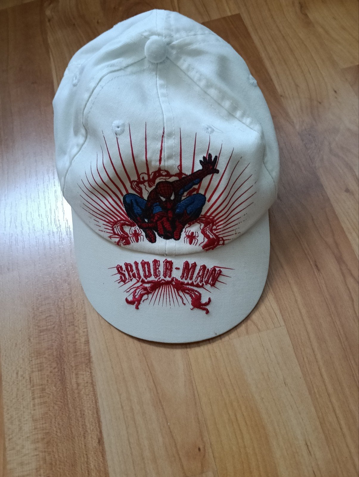 Witte Spider-Man pet voor kinderen, Ophalen of Verzenden, Gebruikt, Spider-Man, Jongen