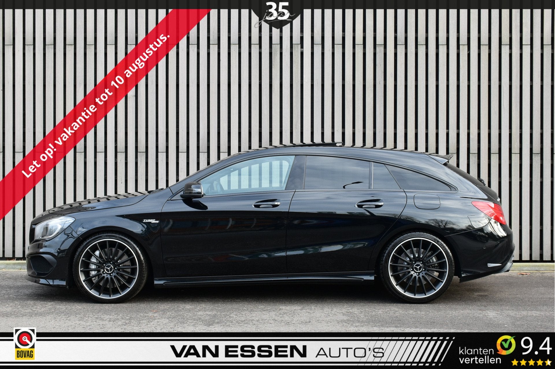 Mercedes-Benz CLA-Klasse Shooting Brake AMG 45 4MATIC Orange, Auto's, Mercedes-Benz, Automaat, CLA, Gebruikt, Euro 6