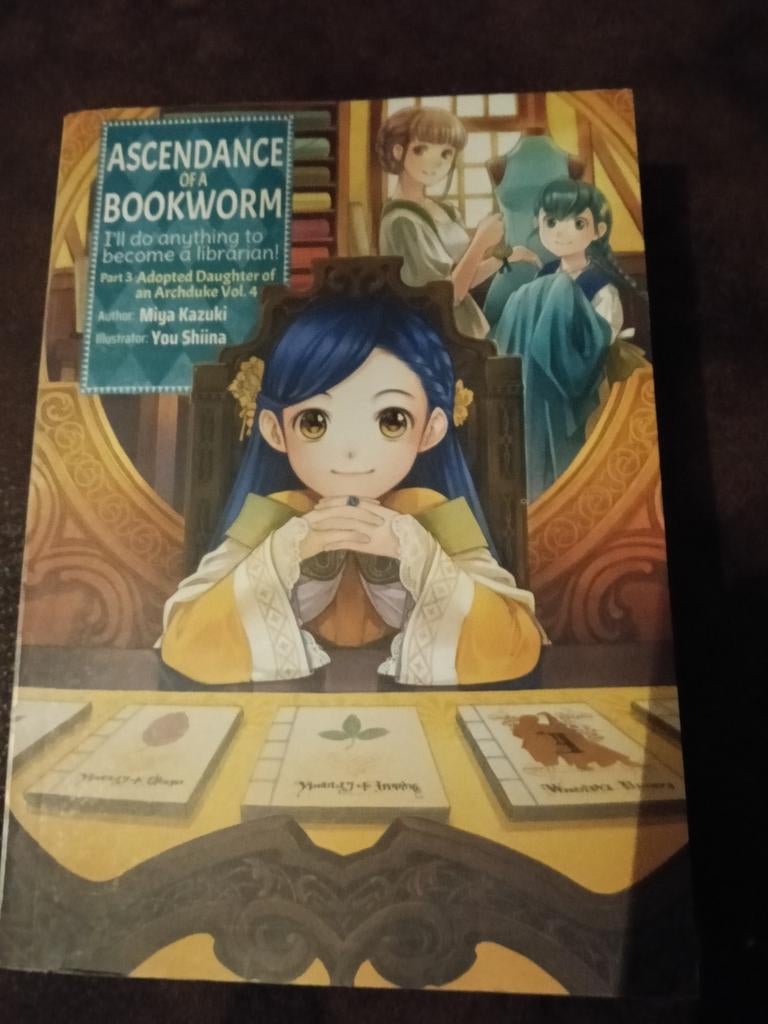 Ascendance of a Bookworm. Part 3 Volume 4 (Engels), Ophalen of Verzenden, Zo goed als nieuw, Miya Kazuki