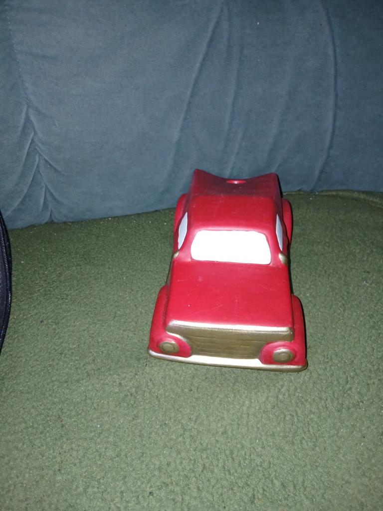 Beeldje auto, Ophalen