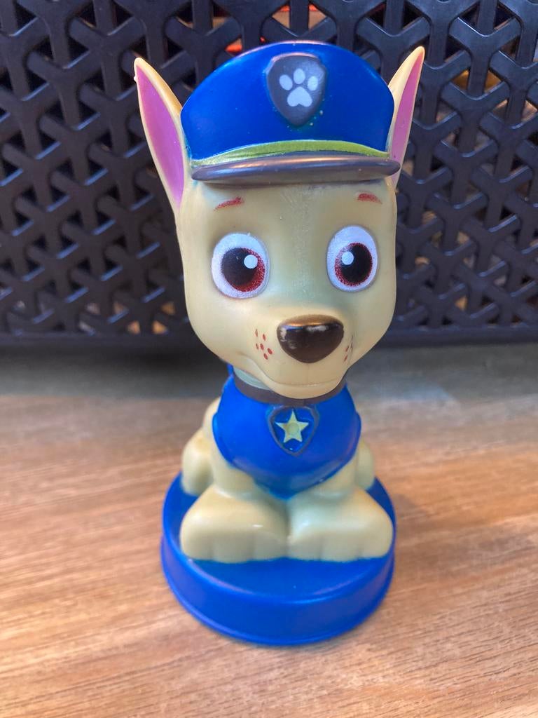 Chase, Paw patrol, nachtlampje, Kinderen en Baby's, Kinderkamer | Inrichting en Decoratie, Ophalen of Verzenden, Gebruikt, Lamp