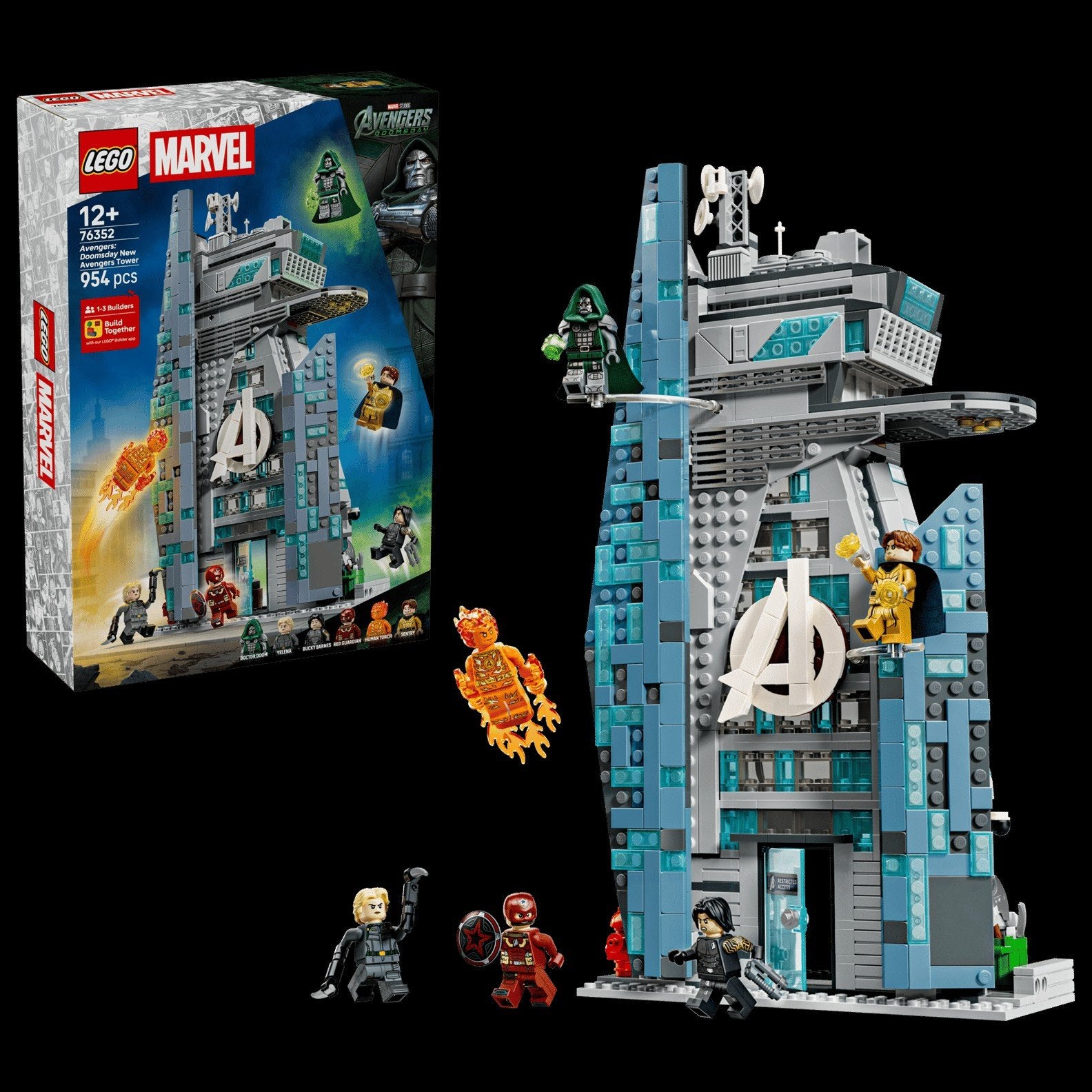 LEGO Marvel Avengers Toren (76352) - Nieuw in doos, Ophalen of Verzenden
