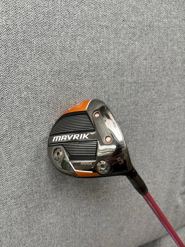 Callaway Mavrik Max Houten 5 regular shaft, Ophalen of Verzenden, Gebruikt, Club, Callaway