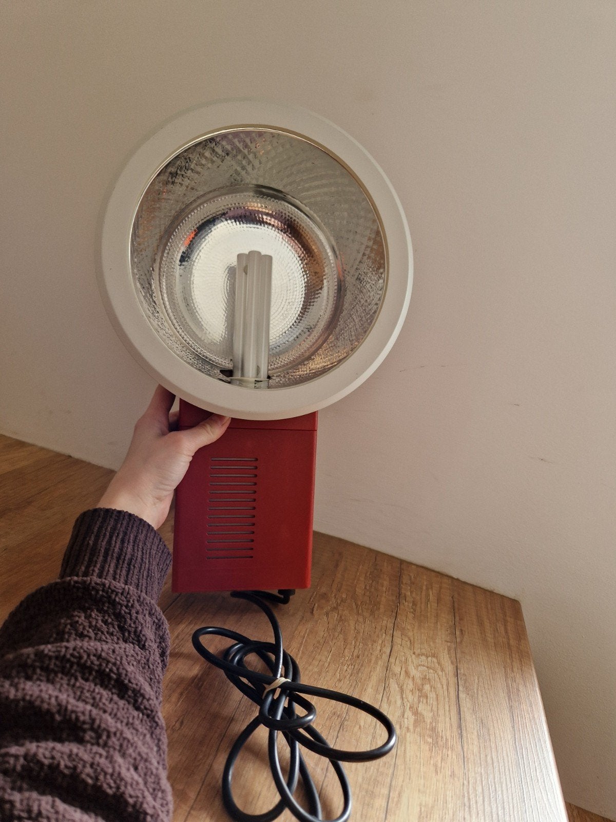 vintage lamp industrieel, Ophalen of Verzenden, Industrieel