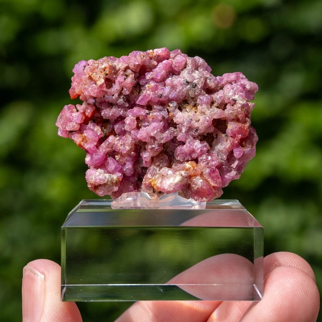 Saffier uit Vietnam, Verzamelen, Ophalen of Verzenden, Mineraal