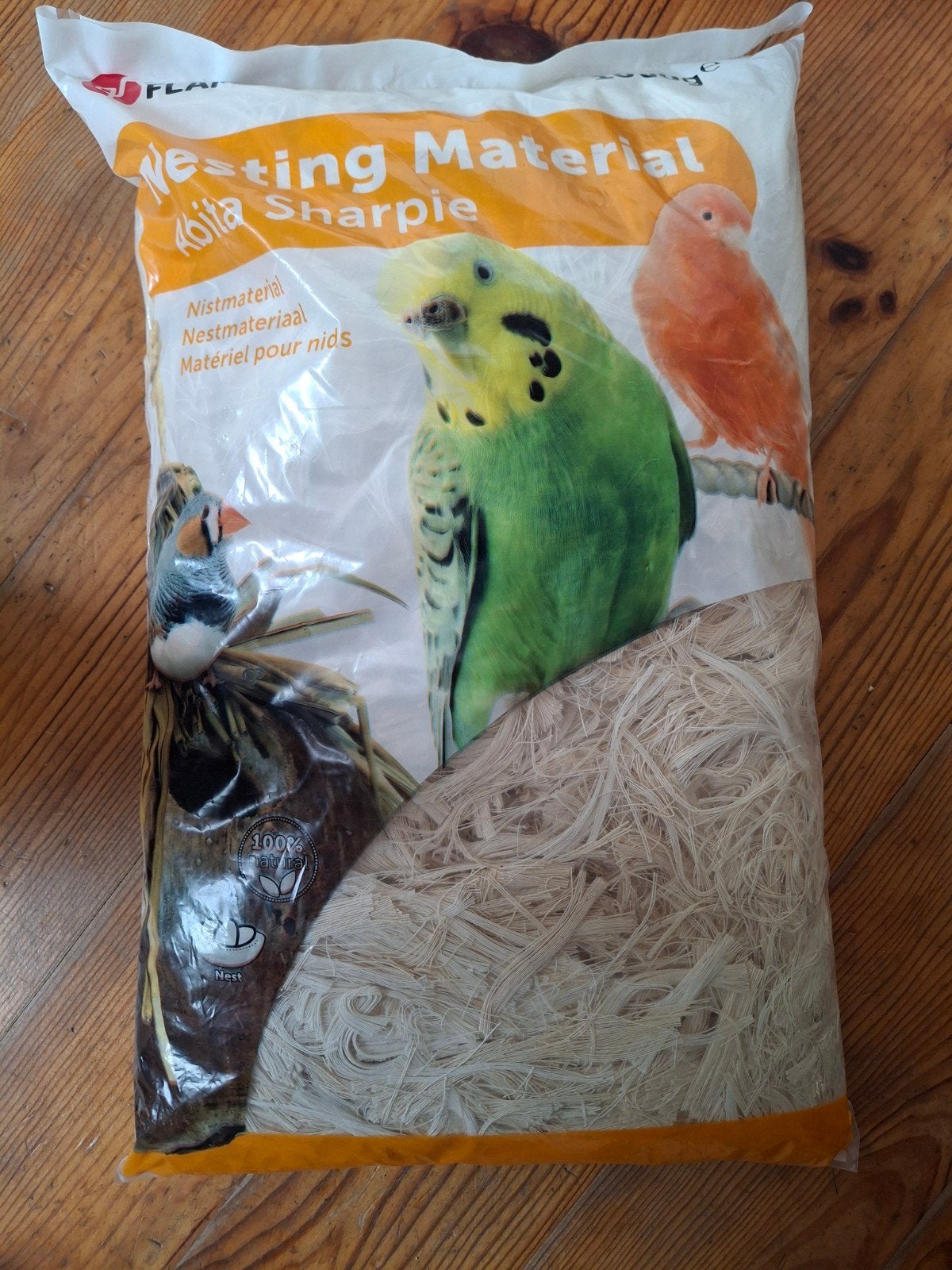 Nestmateriaal voor vogels, Ophalen of Verzenden, Nieuw, Zand en Verzorging