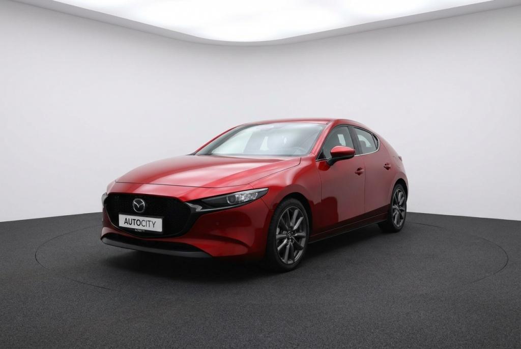 Mazda 3 2.0 e-SA-G 150 pk Sportive Camera l Keyless l Automa, Auto's, Mazda, Automaat, 1998 cc, Stof, Gebruikt