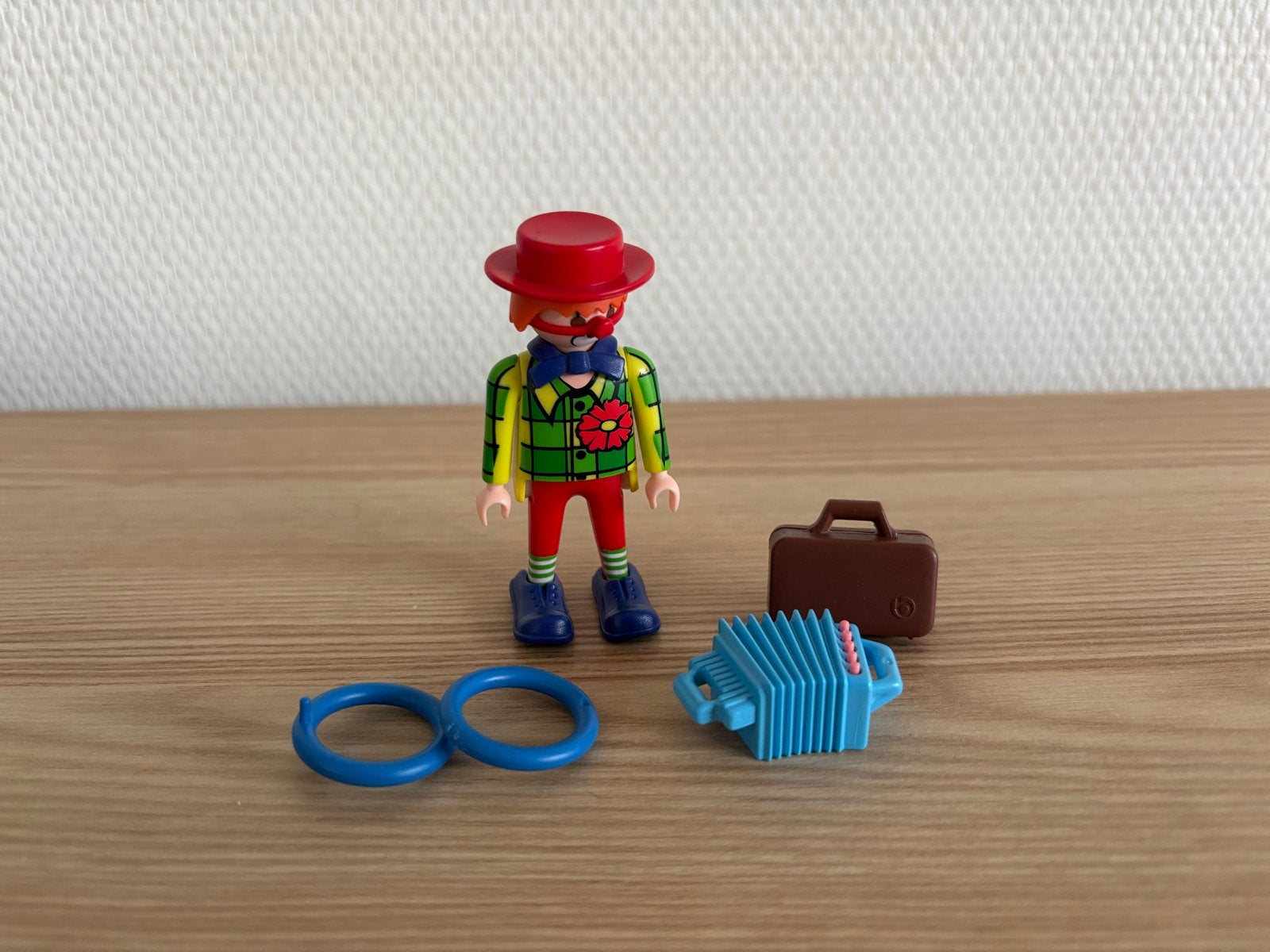 Playmobil Clown met Accordeon en Accessoires, Kinderen en Baby's, Ophalen of Verzenden, Zo goed als nieuw, Losse onderdelen, Figuren