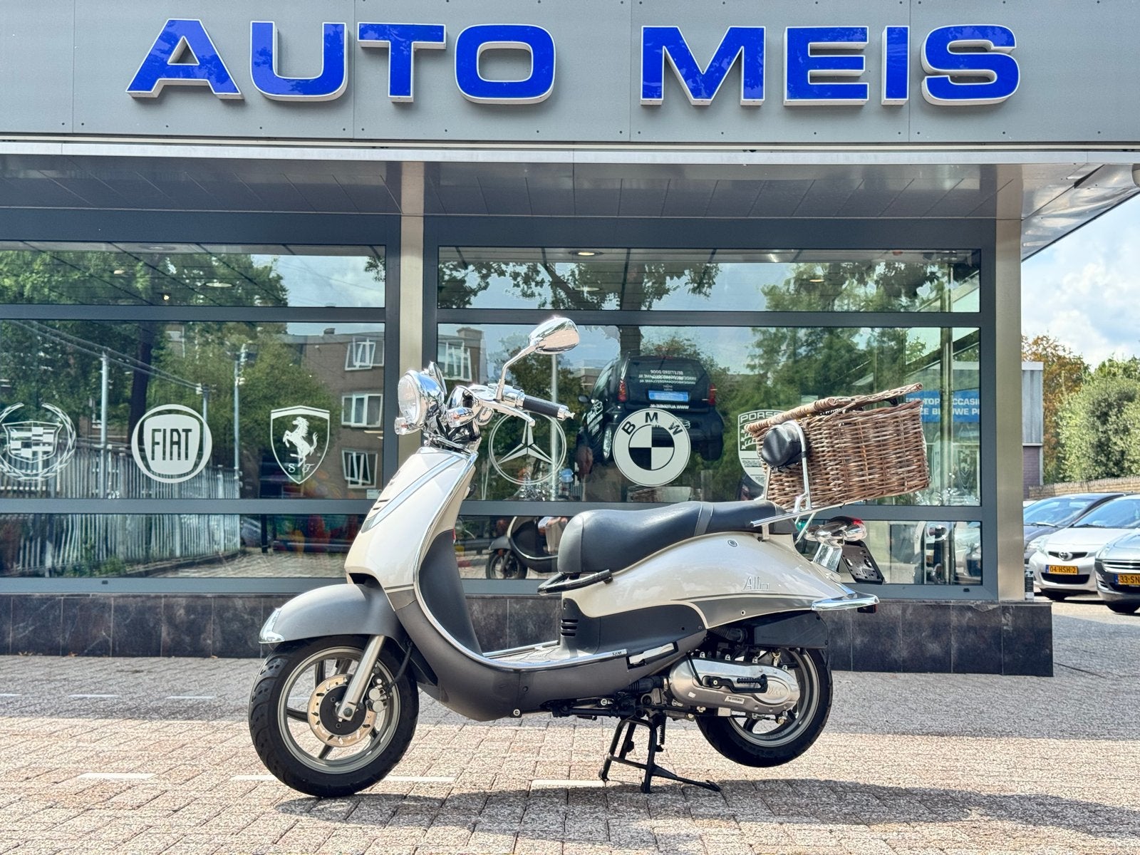 Sym Allo Scooter - prachtige staat, Ophalen, Maximaal 45 km/u, Allo, Zo goed als nieuw
