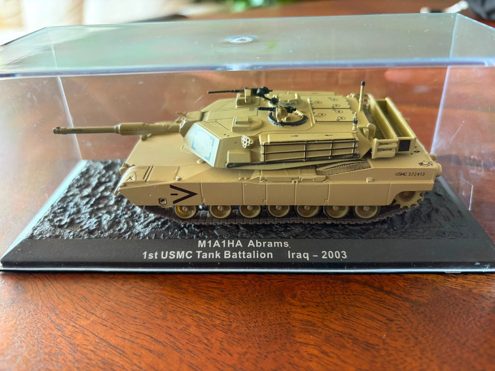 M1A1HA Abrams Tank Model - 1st USMC Tank Battalion, Hobby en Vrije tijd, Modelbouw | Auto's en Voertuigen, Overige merken, Ophalen of Verzenden