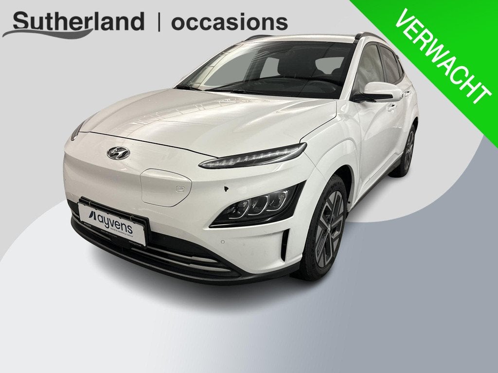 Hyundai Kona EV Business 64 kWh, Auto's, Hyundai, Gebruikt, Wit, 204 pk, 410 min