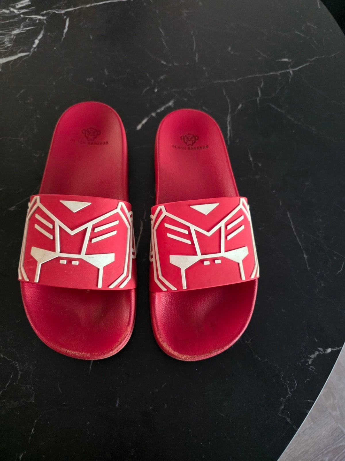 Black bananas slippers maat 44, Ophalen, Overige maten, Zwart
