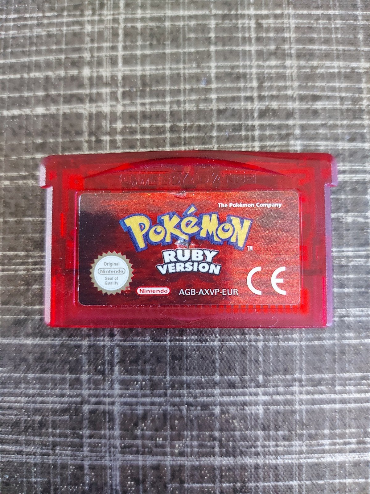 Pokémon Ruby Version Game Boy Advance (GBA) - Origineel, Gebruikt, 1 speler, Ophalen of Verzenden, Role Playing Game (Rpg)