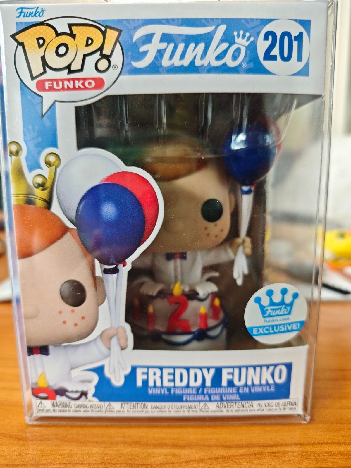 Freddy Funko Pop! 201 Funko Exclusive Verjaardag, Ophalen of Verzenden, Nieuw