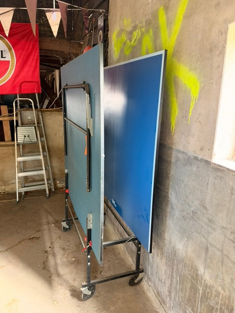 Pingpong tafel, Ophalen, Gebruikt, Tafel Indoor, Inklapbaar