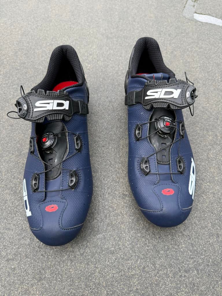 Sidi Wire 2 matt blue racefietsschoenen maat 44, Fietsen en Brommers, Heren, Schoenen, Overige maten, Ophalen of Verzenden
