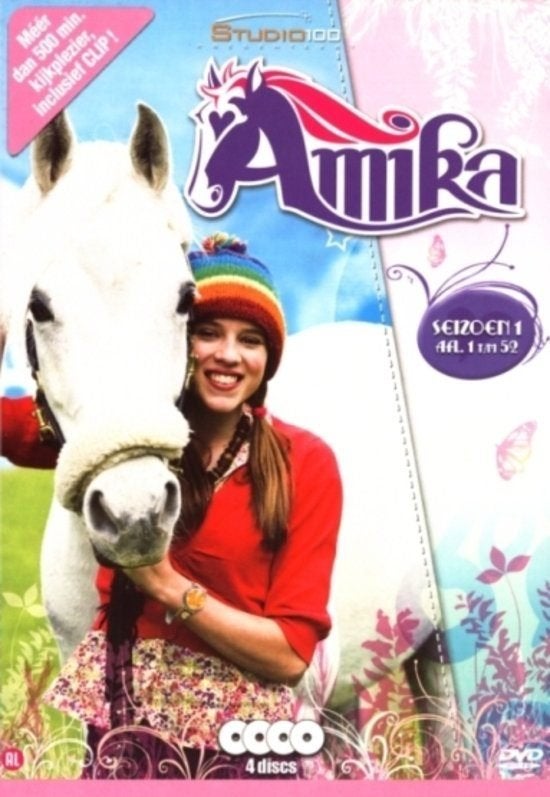 Amika - Seizoen 1, Sealed en Origineel 4 dvd box, Alle leeftijden, Tv-serie, Ophalen of Verzenden, Dieren