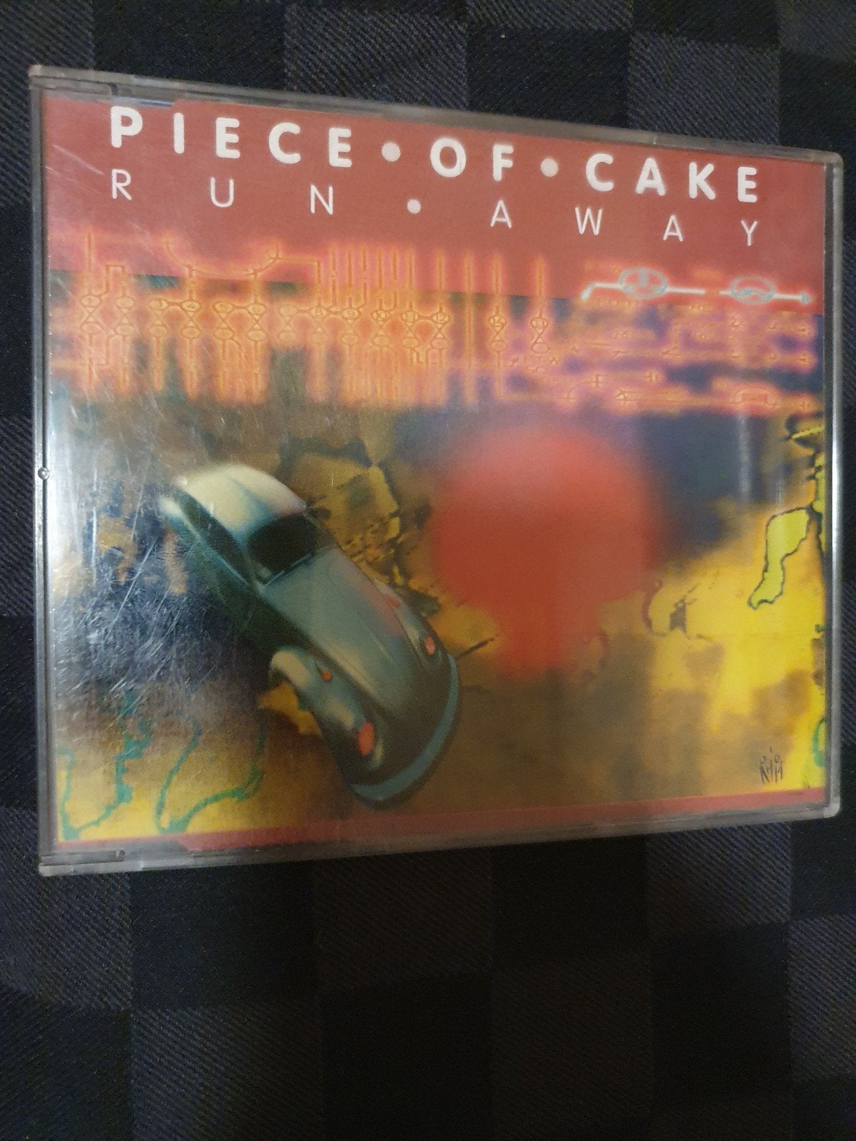 piece of cake run away single, Verzenden, Gebruikt, Pop