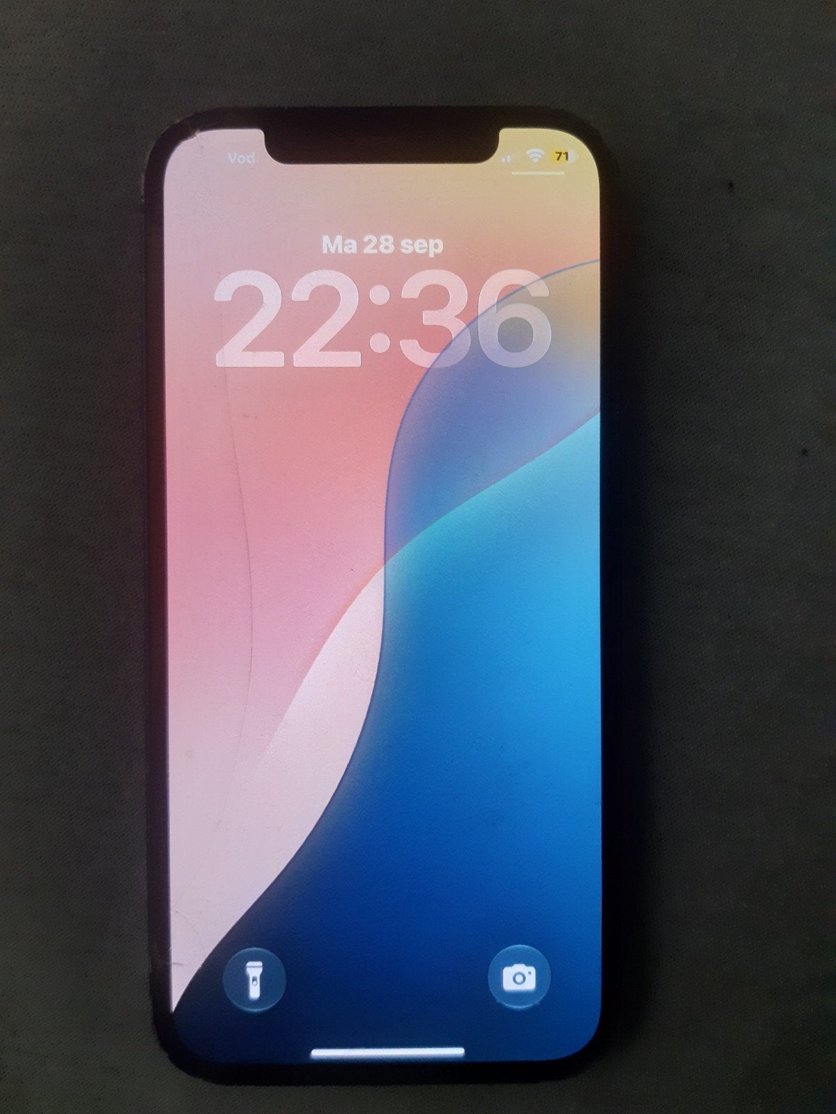 iPhone 12 Blauw 64GB (heeft een probleem)