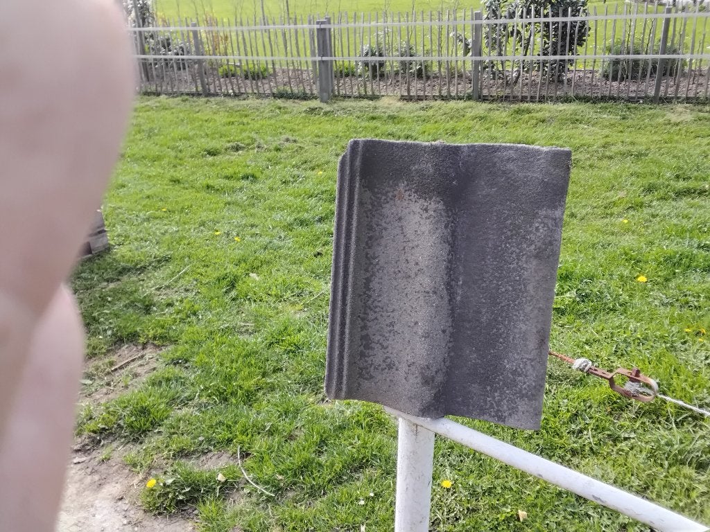 Betonpannen gebruikt, Minder dan 4 cm, Overige materialen, Gebruikt, Ophalen of Verzenden