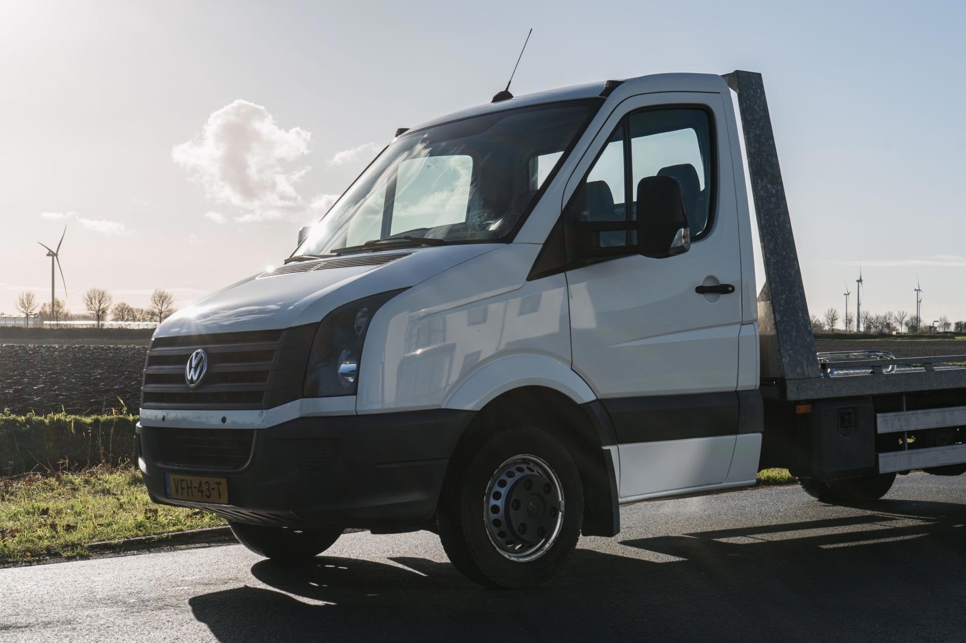 Volkswagen Crafter 35 2.0 TDI Oprijwagen / Autoambulance, 13 km/l, Euro 5, Achterwielaandrijving, Gebruikt