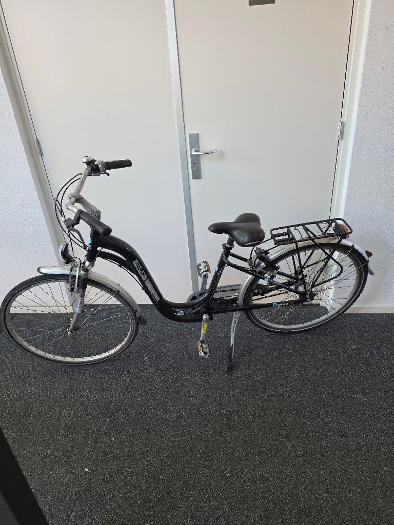 Damesfiets, Fietsen en Brommers, Fietsen | Dames | Damesfietsen, Velgrem, 47 tot 50 cm, Versnellingen, Zo goed als nieuw
